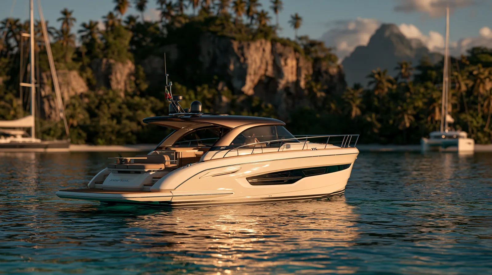 Bespoke superyacht exterior and interior concept for China by DRAFTXL yacht design studio 4