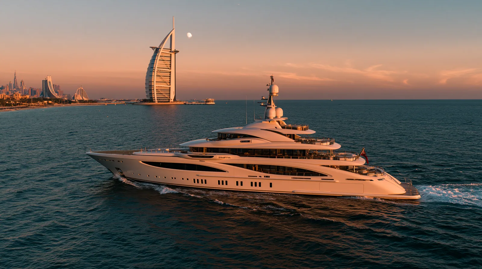 Bespoke superyacht exterior and interior concept for China by DRAFTXL yacht design studio 7